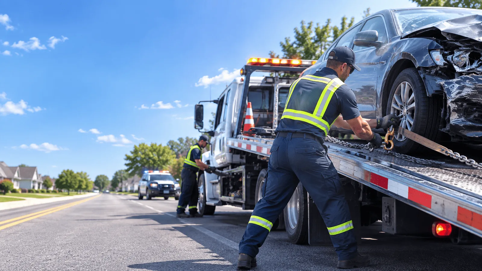 Accident Towing Service in Johnston, RI near me